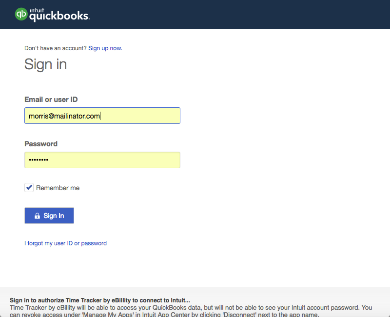 ebility timetracker login