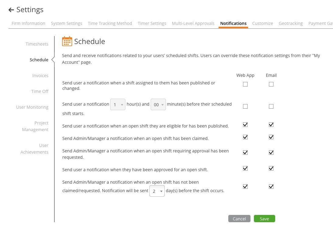 Schedule Notifications